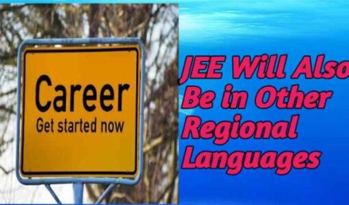 JEE will also be in regional languages