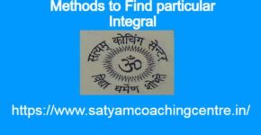 Methods to Find particular Integral