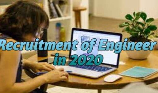 Recruitment of Engineer in 2020