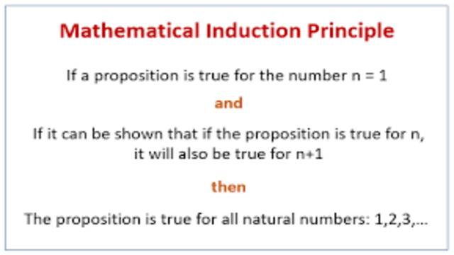 Mathematical Induction