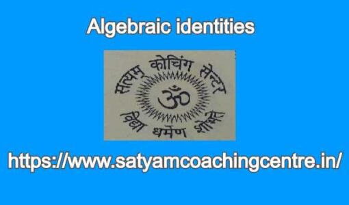Algebraic identities