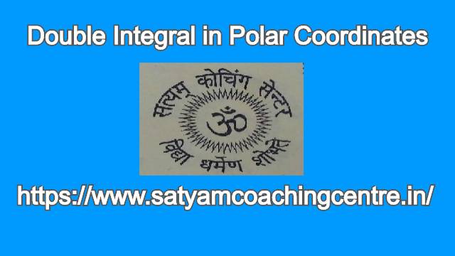Double Integral in Polar Coordinates