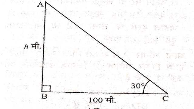 Height and Distance in Trigonometry