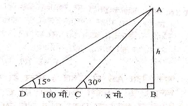 Height and Distance in Trigonometry