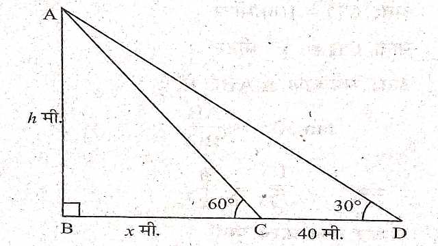 Height and Distance in Trigonometry
