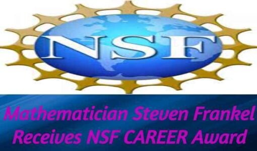 Mathematician Frankel NSF CAREER Award