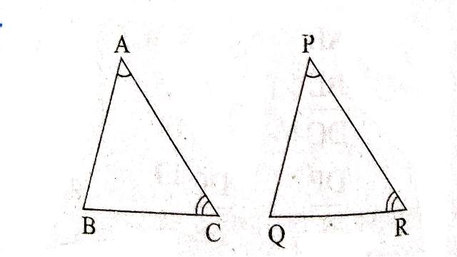 Similarity of Triangles
