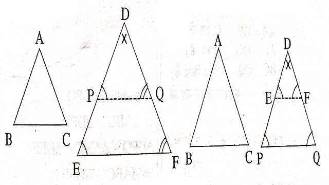 Similarity of Triangles