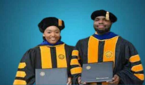 Couple bagged PhD in Mathematics,Aqeeb Sabr and his wife Raqia Mohammed
