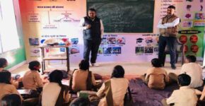 SP taught math to children in government school
