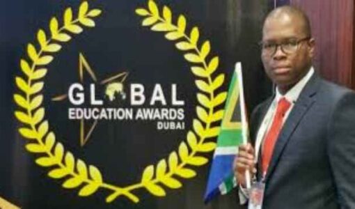 AKS Education Award Given to  Khangelani Sibiya