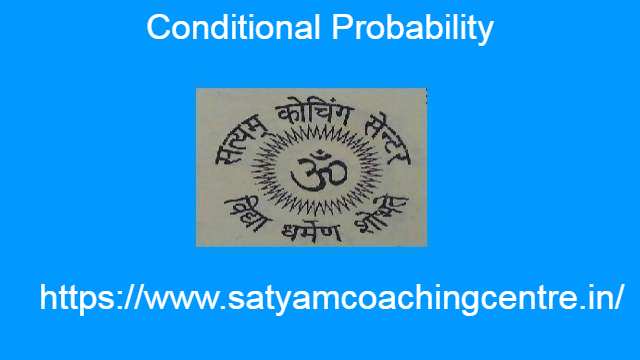 Conditional Probability