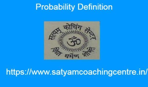 Probability Definition