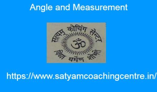 Angle and Measurement