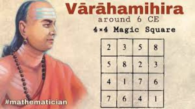 Mathematician Varahamihira