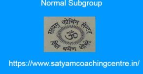 Normal Subgroup
