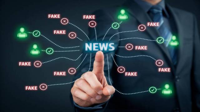 A Mathematical Model Showing the Political Impact of Fake News