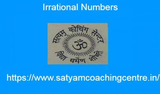 Irrational Numbers