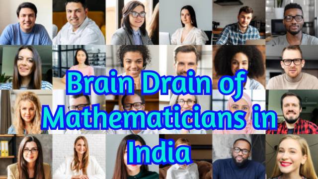 Brain Drain of Mathematicians
