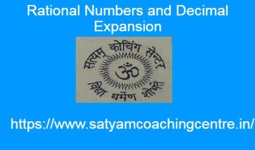 Rational Numbers and Decimal Expansion