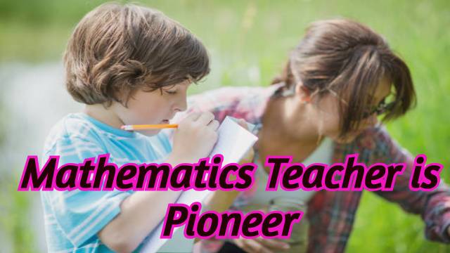 How did Math Teacher Become a Pioneer?
