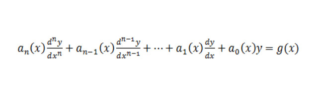 Differential Equations  Basics