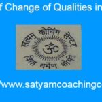 Rate of Change of Qualities in Maths