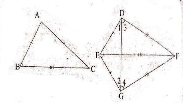 Congruence of Triangles Class 9