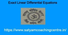 Exact Linear Differential Equations