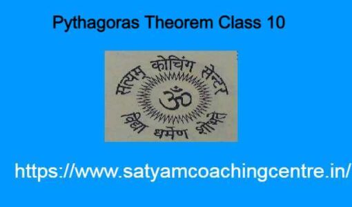 Pythagoras Theorem Class 10