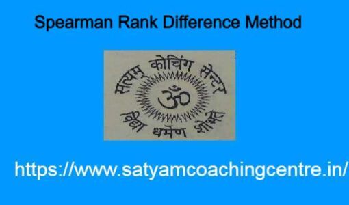 Spearman Rank Difference Method