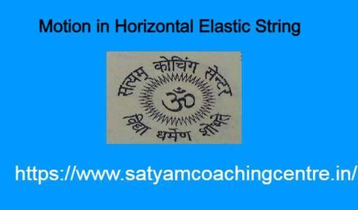 Motion in Horizontal Elastic String