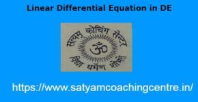 Linear Differential Equation in DE