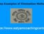 Imp Examples of Elimination Method