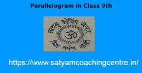 Parallelogram in Class 9th