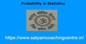 Probability in Statistics