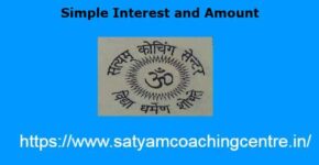 Simple Interest and Amount