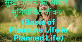 Basis of Pleasure Life is Planned Life