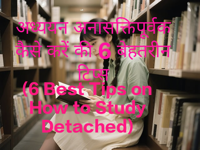 6 Best Tips on How to Study Detached
