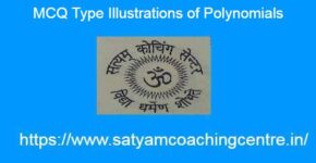 MCQ Type Illustrations of Polynomials
