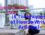 6 Techniques of How to Write Articles