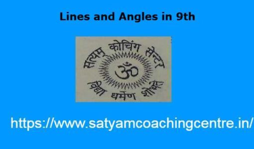 Lines and Angles in 9th