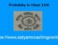 Probabity in Class 12th
