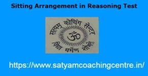 Sitting Arrangement in Reasoning Test