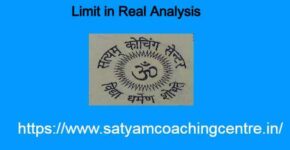 Limit in Real Analysis