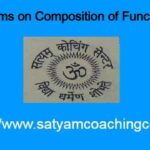 Theorems on Composition of Functions
