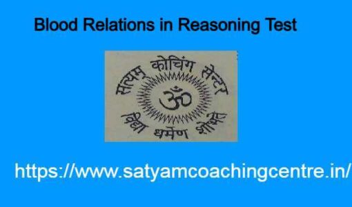 Blood Relations in Reasoning Test