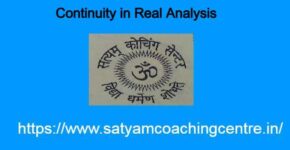 Continuity in Real Analysis