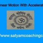 Rectilinear Motion With Acceleration