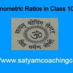 Trigonometric Ratios in Class 10th